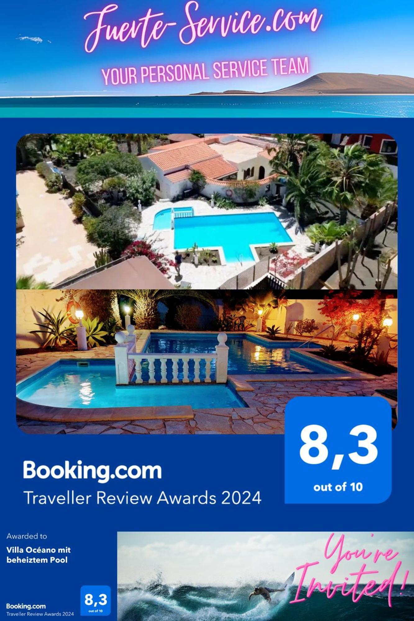 Villa Oceano Mit Privatem Beheiztem Pool, Vollklimatisiert Und Meerblick Parque Holandes Esterno foto